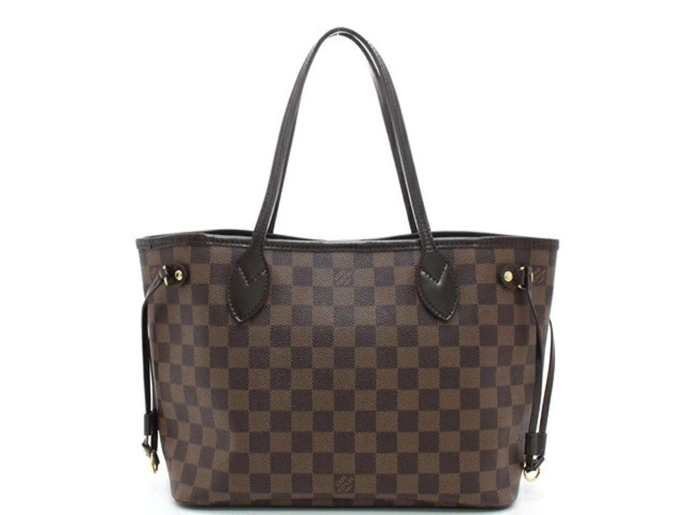 LOUIS VUITTON Neverfull Tote Bag Damier
